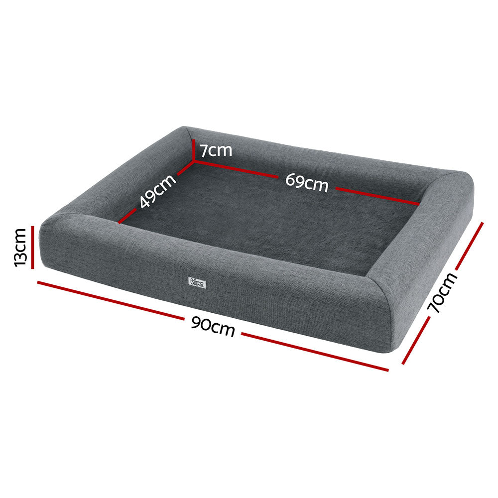 Egg-Crate Foam Support Bed