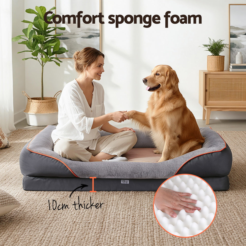 Orthopaedic Bolster Bed, XL 120 cm