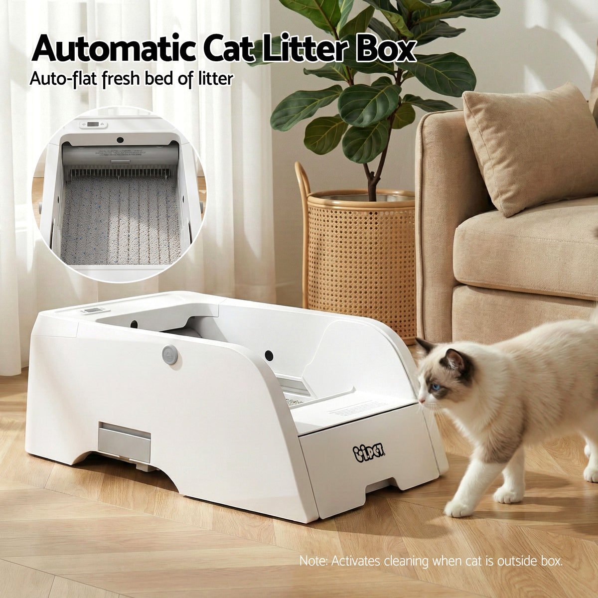 Self-Cleaning Smart Litter Box