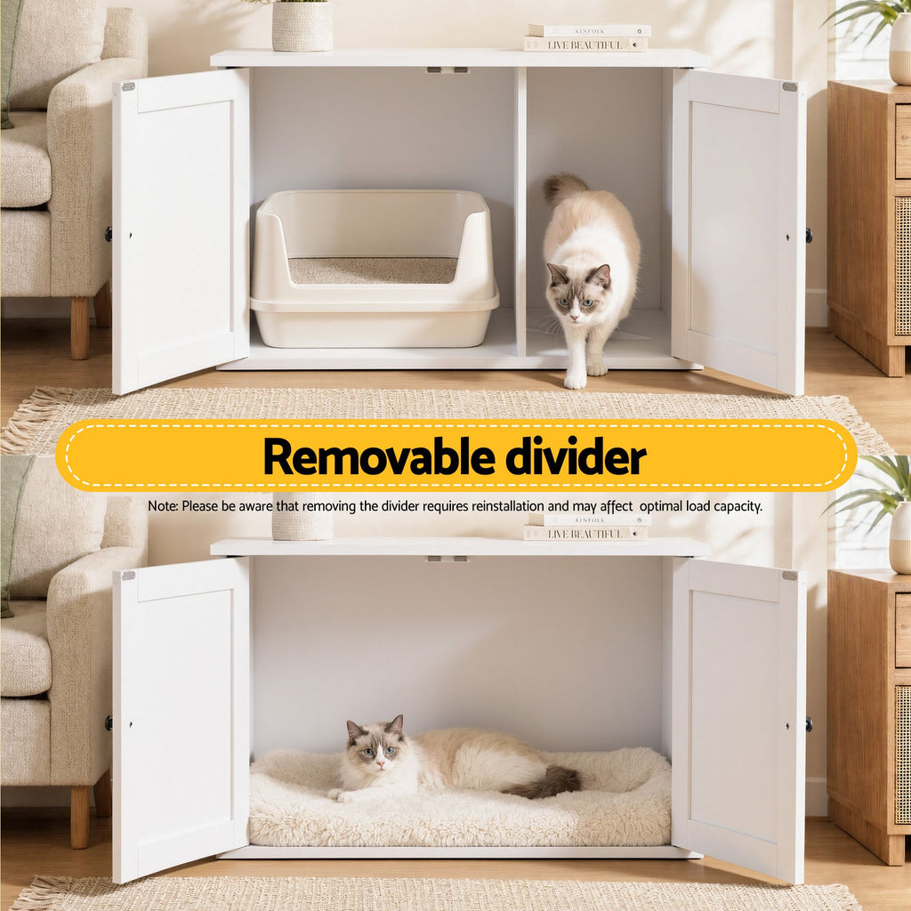 Hidden Litter Cabinet