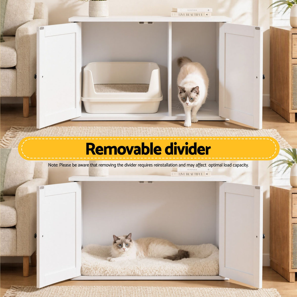 Hidden Litter Cabinet