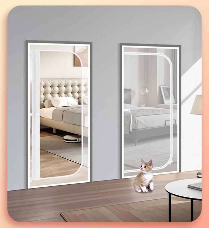 Zip-Up Pet Screen Door