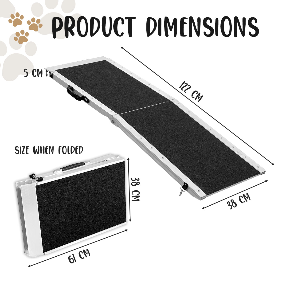 Folding Aluminium Car Ramp