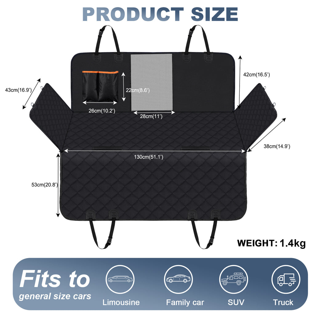 Waterproof Back Seat Cover