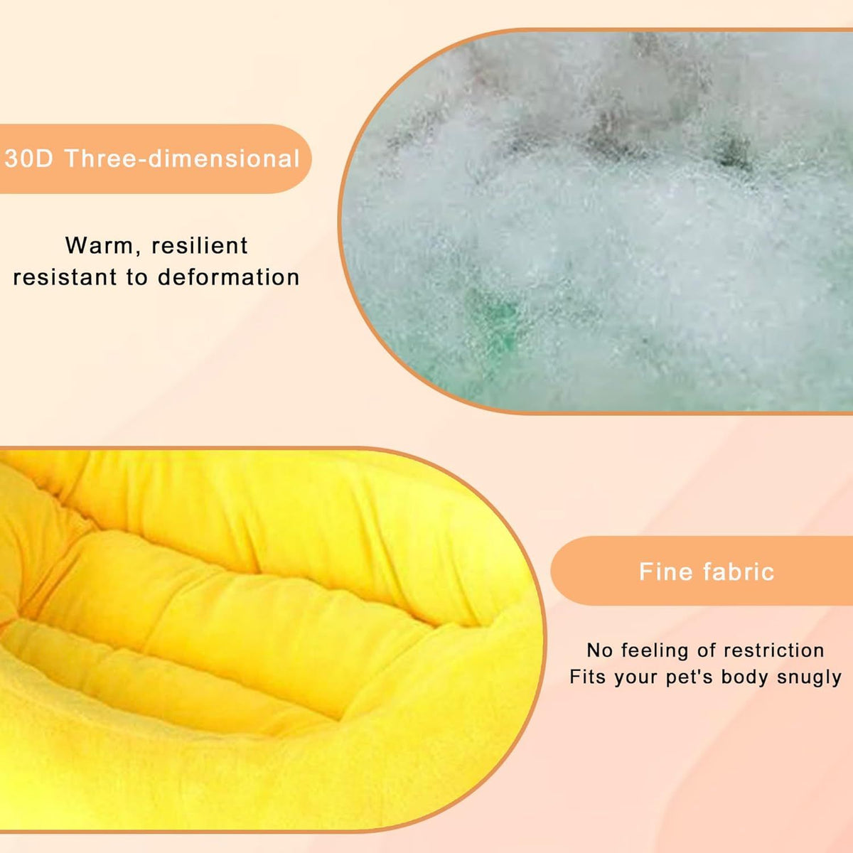 Banana Boat Pet Bed
