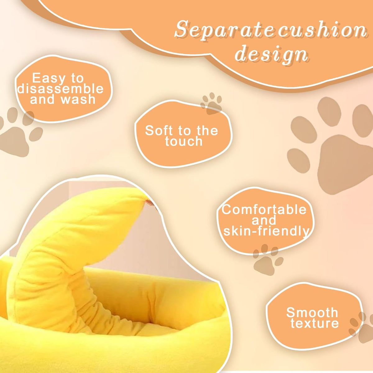 Banana Boat Pet Bed